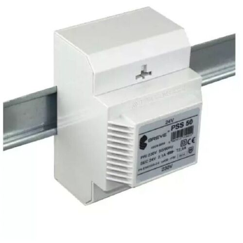 Breve - Transformateur Monophasé Pss 50 230/24v Ip30 Pour Rail Din Th-35 En Boîtier Modulaire