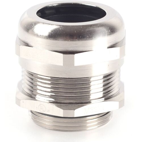 Presse-étoupe M20 X 1.5 En Laiton Nickelé Pour Câble De 18mm à 25mm, , Ip68 ( Prix Pour 1 )