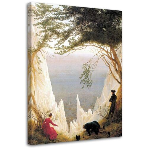 Tableau Sur Toile Reproduction Les Falaises De Craie De Rügen 40x60