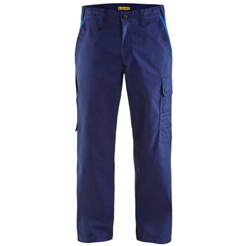 Blaklader - Pantalon De Travail Pour L'Industrie 1404 - Marine/bleu Roi M - Fr(44) - Se(c50) - Courtes