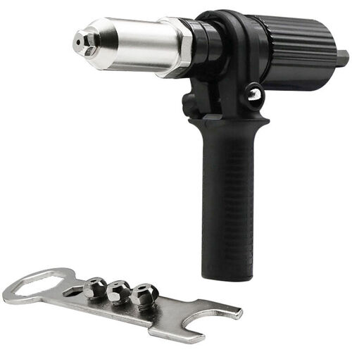Adaptateur Rivet Aveugle Vers Pince à Riveter - Tête De Rivet Pour Visseuses Et Perceuses Sans Fil