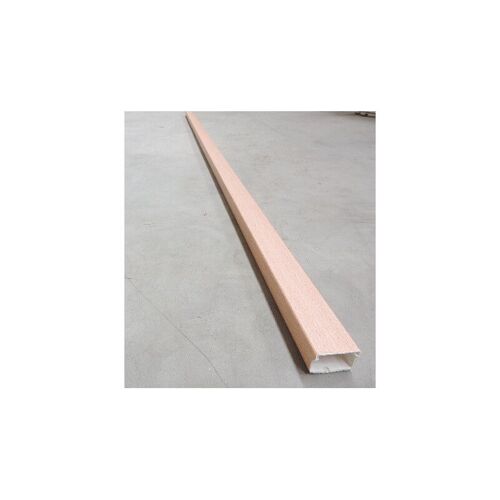 Pro.tec - Moulure 40x25mm Finition Bois Hetre (au Mètre) Avec Couvercle Fixation Adhesive