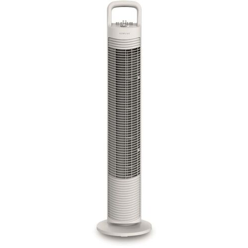 Ventilateur Colonne Oscillant Newlux W80 45w 3 Vitesses H813mm Beige