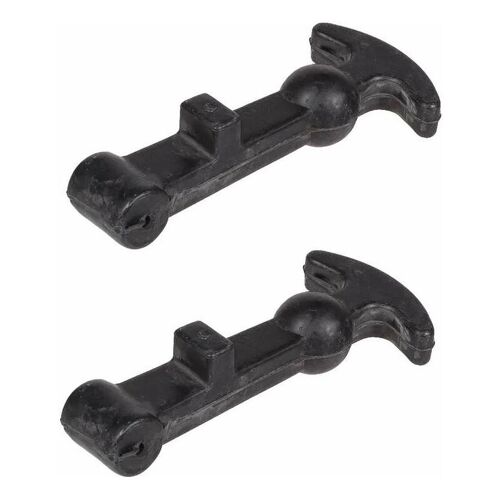 Cyclingcolors - 2x Tendeur Caoutchouc élastique 120mm Support Capot Porte Vélo Attache Voiture Tracteur Remorque Sangle Piscine Jardin Extensible