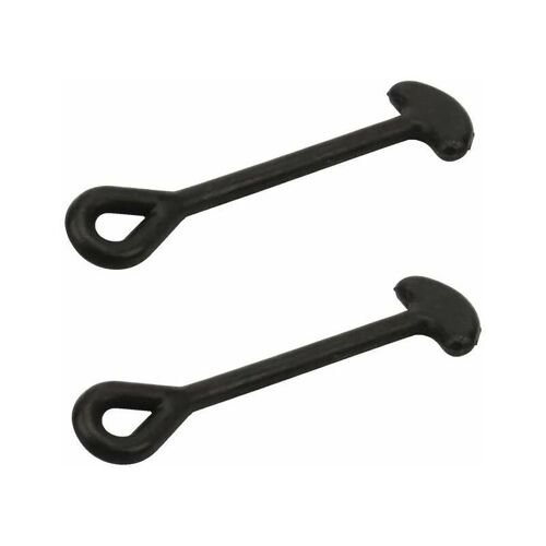 Cyclingcolors - 2x Tendeur Caoutchouc élastique 186mm Support Capot Porte Vélo Attache Voiture Tracteur Remorque Sangle Piscine Jardin Extensible