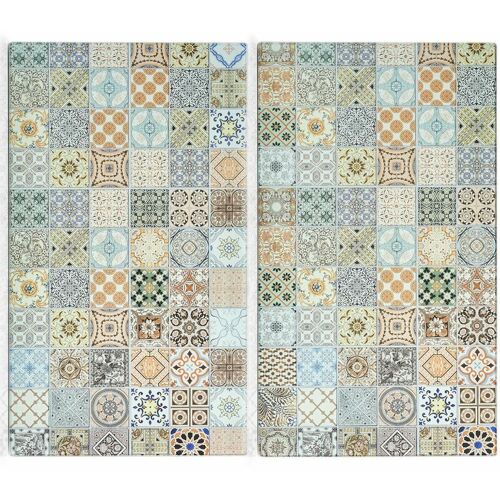 Plaques De Protection En Verre Pour Poêle, 2 Pièces Zeller