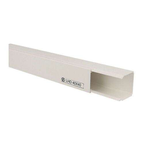 Kopos - Goulotte électrique Pvc 40 X 40 Mm