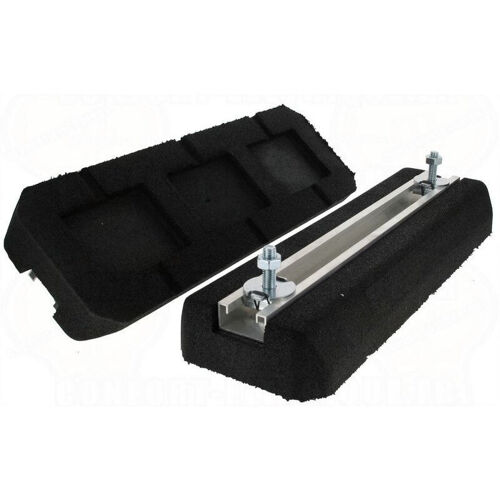 Cbm - Lot De 2 Supports Rubber Foot 600 X 220 X 95 Mm