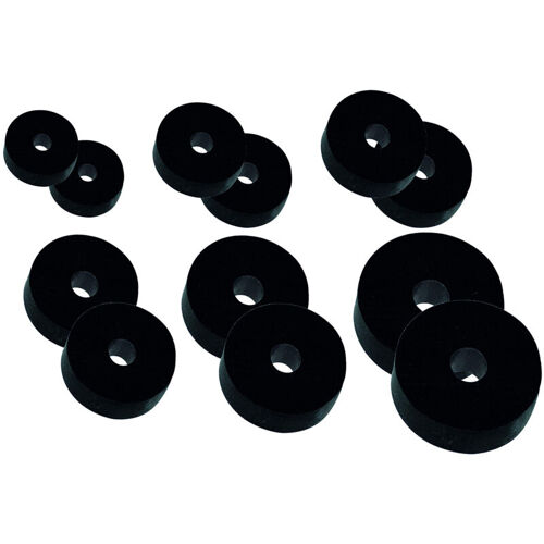 Kit Joints Clapets Percés Noir Lot de 12 Boutte