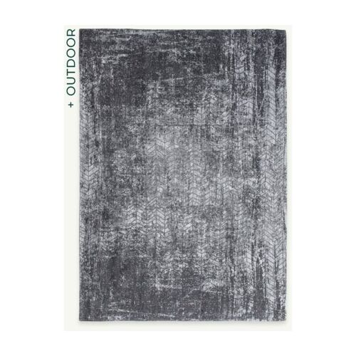 Tapis Salon Et Chambre Tissé Plat 170x240 Cm Noir