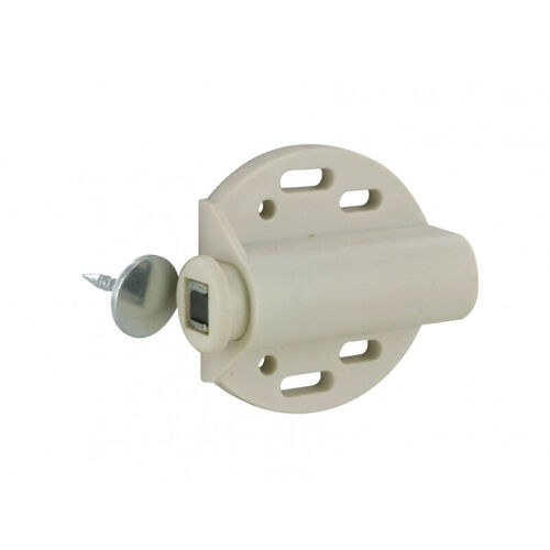 Cime - Loqueteau Magnétique à Pression 6kg Blanc, Entraxe 32 Mm