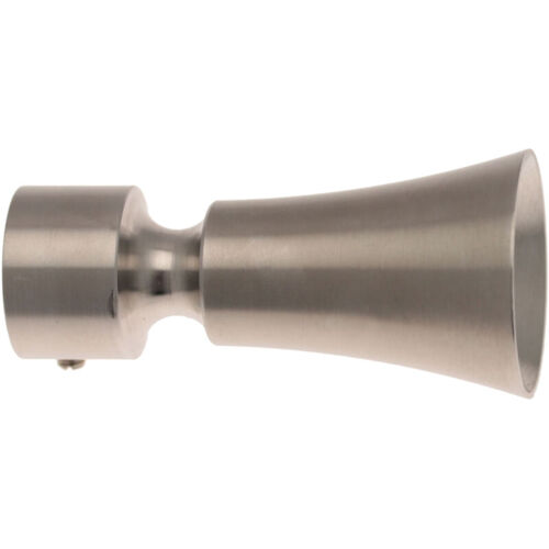 2 Embouts Tantrin - Chrome Mat - Diamètre 16