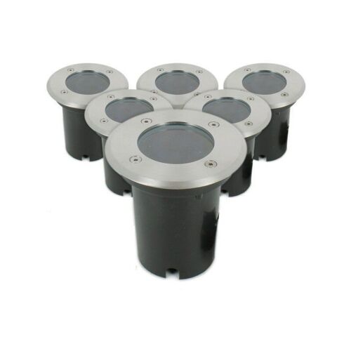 Arum Lighting - Lot De 6 Spots Encastrable De Sol Canyon - Inox 304 - Gu10 - Ip67