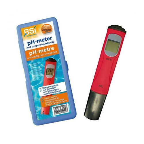 Bsi - Ph-mêtre Et Thermomêtre Digital Pour Piscine Et Spa