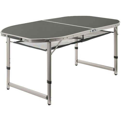 Table Pour Camping En Aluminium Pour 6 Personnes 150 X 80 Cm Pliable Et À Hauteur Réglable Table Pliable En Aluminium Pour Les Camping, Jardins Et Térrasses - Campfeuer