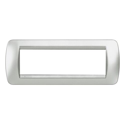 Livinglight International Plaque 7 Modules Gris Tech L4807te - Bticino