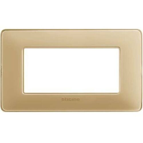 Matix Plate 4 Modules Ivory Colour Am4804cav - Bticino