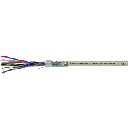 Helukabel - 21035 Câble De Données Liycy 3 X 2 X 0.25 Mm² Gris 50 M