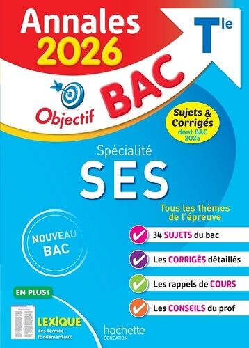 Spécialité Ses Tle - Sujets & Corrigés