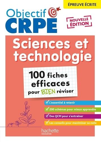 Sciences Et Technologies Épreuve Écrite - 100 Fiches Efficaces Pour Bien Réviser