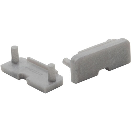 Kanlux - Stopper Profilé Led ¿ Fermeture Plastique Gris ¿ Kit ¿ Léger ¿