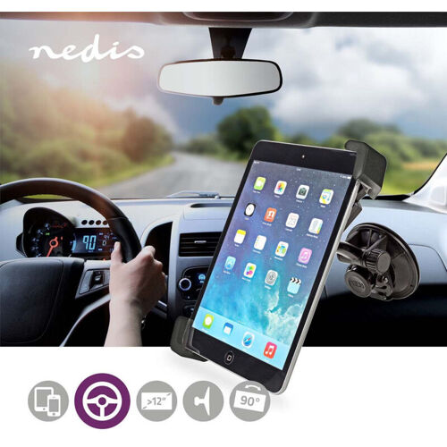 Support De Tablette Pour Voiture Taille Decran Max Compatibilite Avec La Taille De Lecran 12 - Montage En Voiture Sur Les Fenetres Et Les Appuis Tete Juserable