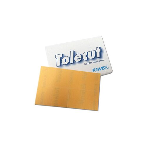 Kovax 191-1526 Feuilles Abrasives Tolecut Orange 29 X 35 P1200 25 Pieces