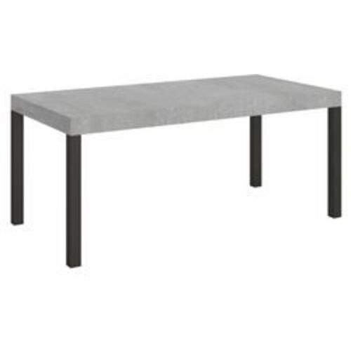 Itamoby - Table Extensible 90x180/440 Cm Everyday Cement Structure Anthracite