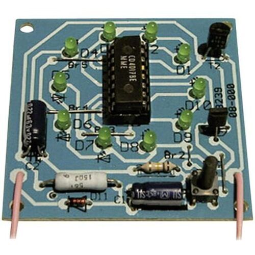 Kit Roue De La Fortune électronique 9 - 12 V/dc Kit à Monter Kemo B239