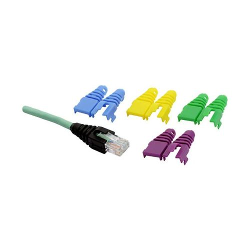 Encitech Rj45srb-ret-g Accessoires Rj45 6510-0102-05 Protection Anti-pliure Vert 1 Pc(s) A331332