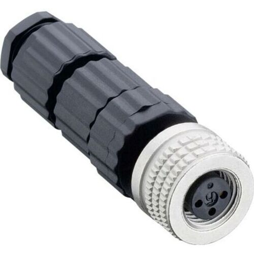 Connecteur M8 Confectionnable Pour Capteurs (miniquick) Hirschmann Elka 3008 V 933 366-100-1 Noir (Ã¿ X L) 13 Mm X 43.5 Mm 1 Pc(s