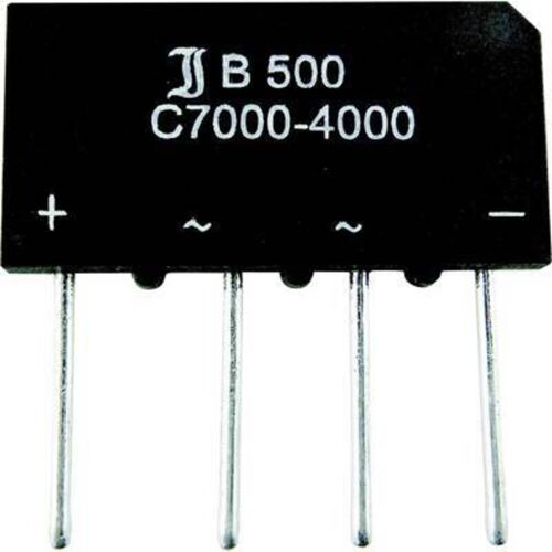 Pont Redresseur Tru Components Tc-b80c1500a 1581988 160 V 2.3 à Monophasé Sil-4 1 Pc(s) S690661