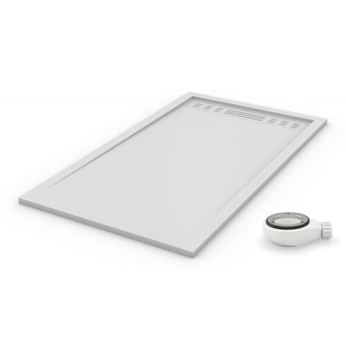 Pdd - Receveur De Douche Extra Plat Premium Pro Blanc Ral 9003 80x110