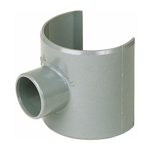 Girpi - Selle De Raccordement Pvc Gris - Femelle Diamètre 100 - 40 Mm