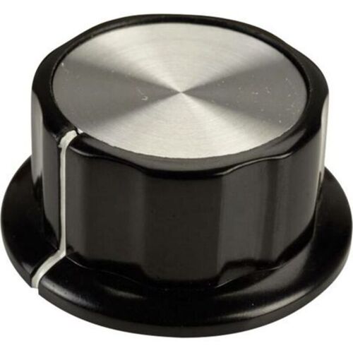 Tête De Bouton Rotatif Sci Rn-99a(6.4mm) Noir, Blanc (Ã¿ X H) 45 Mm X 20.3 Mm 1 Pc(s)
