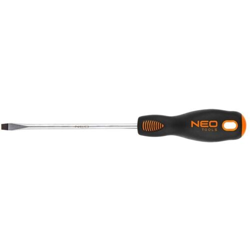 Tournevis Plat Neo 5,5x200mm S2 - Durable, Magnétique