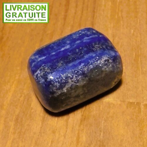 Pierre Roulée Lapis-Lazuli Du Pakistan 2,9 Cm 25,71 Gr Lithothérapie (Réf 2)