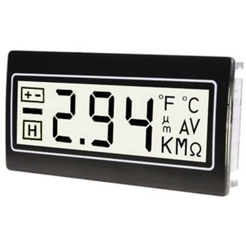 Afficheur Lcd Tde Instruments Dpm962-tw Â± 200 Mv Dimensions Encastrées 33 X 68 Mm Q79436
