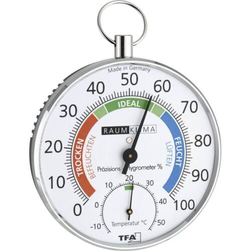 45.2027 Thermo-hygromètre Argent - Tfa Dostmann
