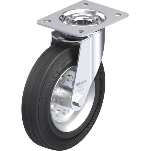 Roulette Caoutchouc Diamètre 200mm Blickle Le-ve 200r