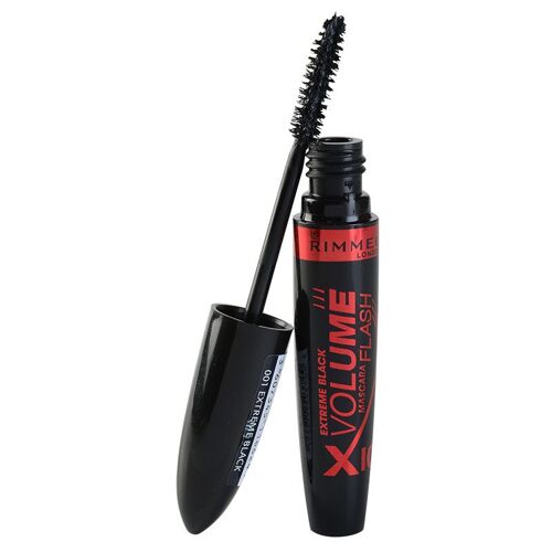 Rimmel Volume Flash X10 Extreme Black Mascara Cils Volumisés Et Épais Teinte 001 Extreme Black 8 Ml 