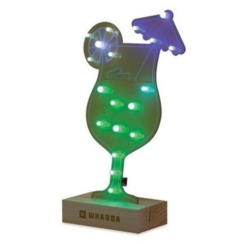 Whadda Kit De Soudage, Carte De Circuit Imprimé Xl, Cocktail, Avec Support, Kit De Construction Stim éducatif Et Créatif