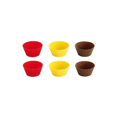 Petits Moules En Silicone Colorés Cm 5 Pz.6 Delicia Tescoma 630644