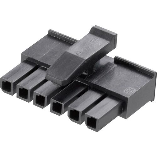 Te Connectivity - Boîtier Femelle Pour Câble Série Micro-mate-n-lok Nbr Total De Pôles 6 Pas: 3 Mm 1445022-6 1 Pc(s) D14092