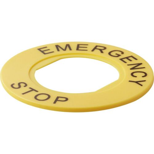 Tru Components Tc-t14-2240 Anneau D'Avertissement Pour Bouton D'Arrêt D'Urgence (Ã¿) 40 Mm Not-aus Jaune 1 Pc(s) C428741