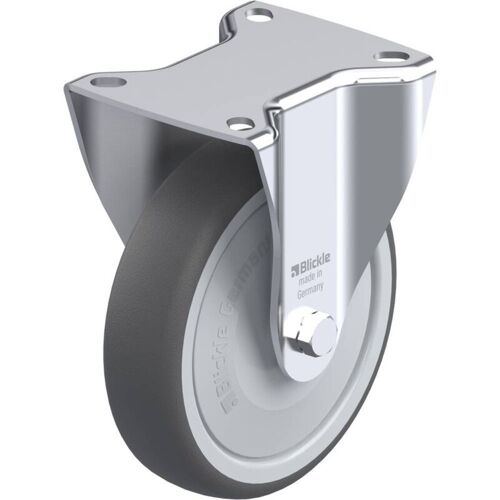 Roulette Fixe Diamètre 125 Mm En Polyuréthane