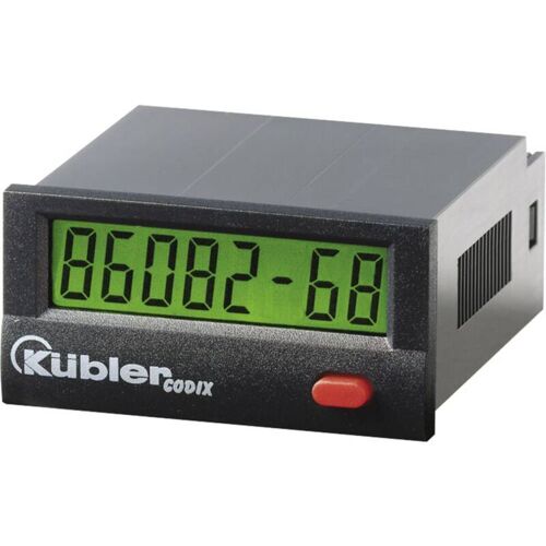Kubler - Compteur Horaire électronique Lcd 99999h59m/ 99999.99 H Dimensions 45 X 22 Mm Kübler Automation Codix 134