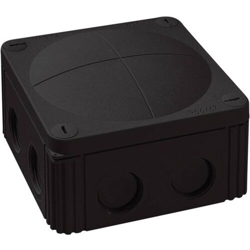 Wiska - Boîte De Dérivation 10060648 (l X L X H) 110 X 110 X 66 Mm Noir Ip66/ip67