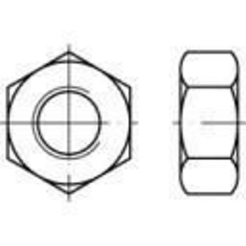 Crou Hexagonal Toolcraft 131884 Acier 8 M7 100 Pc(s)