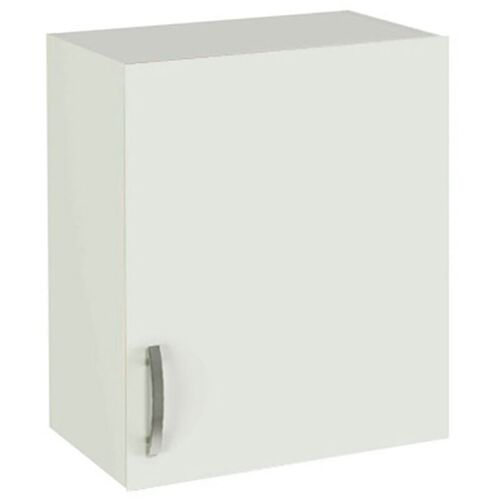 Meuble Haut De Cuisine 1 Porte Coloris Blanc - Hauteur 70 X Longueur 60 X Profondeur 33 Cm Pegane